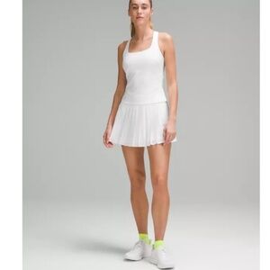 Lululemon Pleated Open Knit Tennis Skort Tennis Prep Pickleball